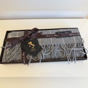 Made in Italy wool & cashmere scarf